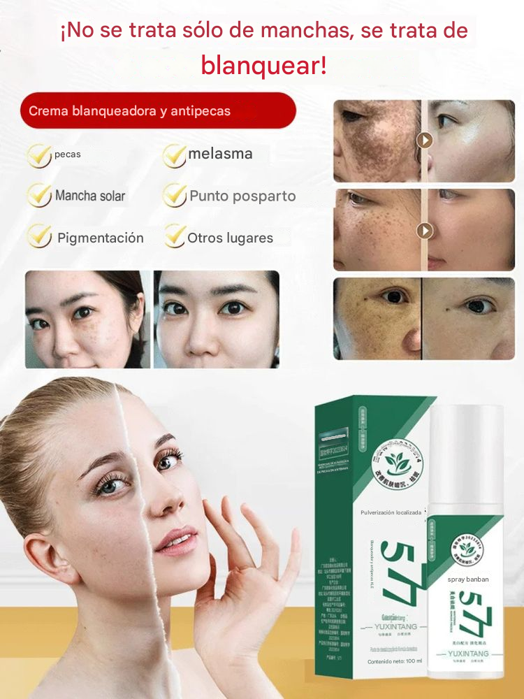 577! Spray Elimina Manchas de SOL - EDAD Y MELASMA! ¡50% DE DESCUENTO + ENVÍO GRATIS!